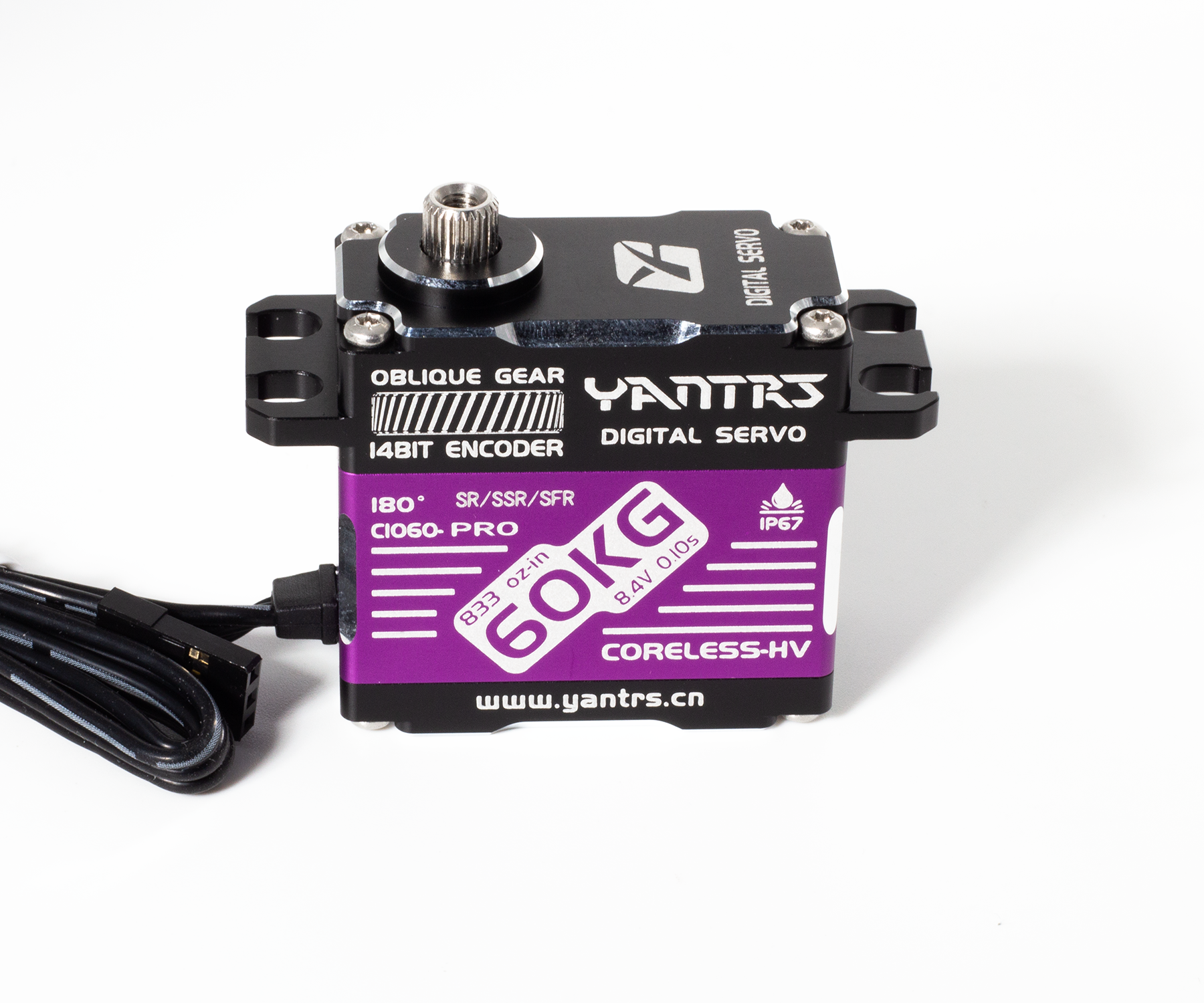 Rc Helicopter Servo - YANTRS 60KG Coreless high-speed magnetic induction