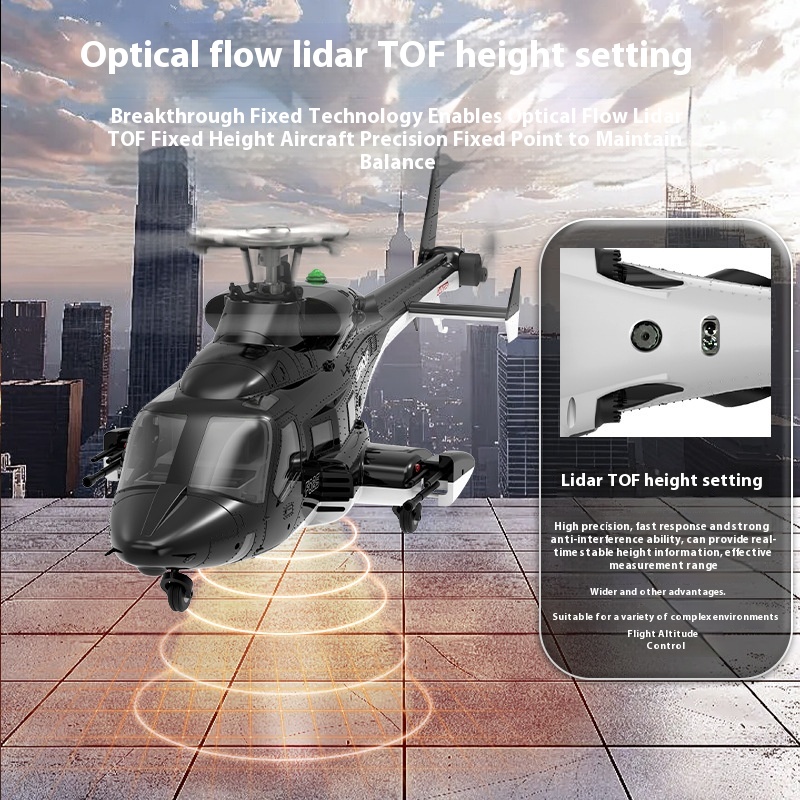 Yuxiang F02s Flying Wolf Armed - Rc Helicopter Nitro avis et prix