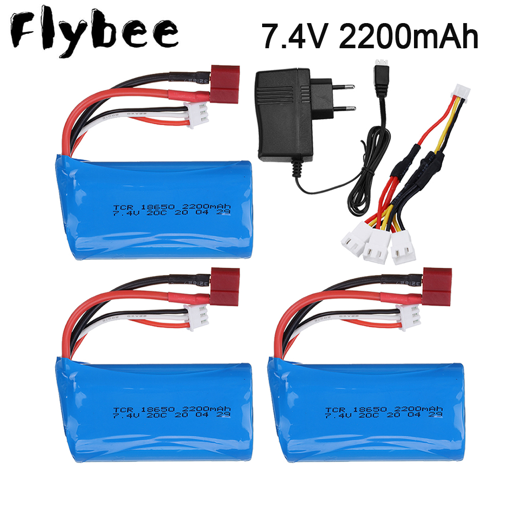 7.4V 2200mAh 18650 Lipo Batery - Rc Helicopter Parts avis et prix