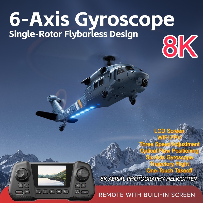 Single-Rotor Flybarless Design - Rc Helicopter Gyro avis et prix