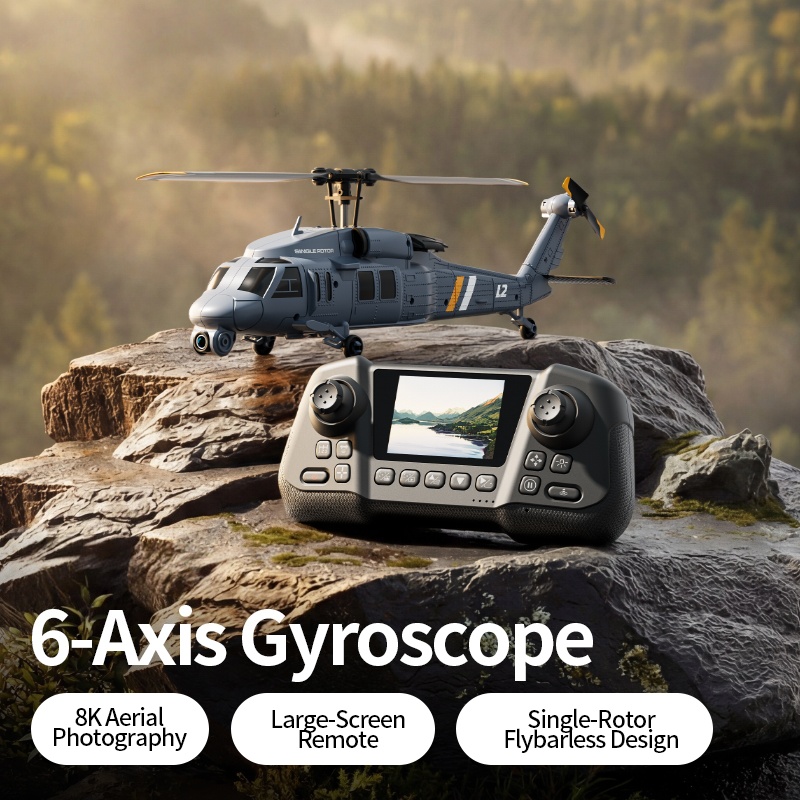 Single-Rotor Flybarless Design - Rc Helicopter Gyro avis et prix