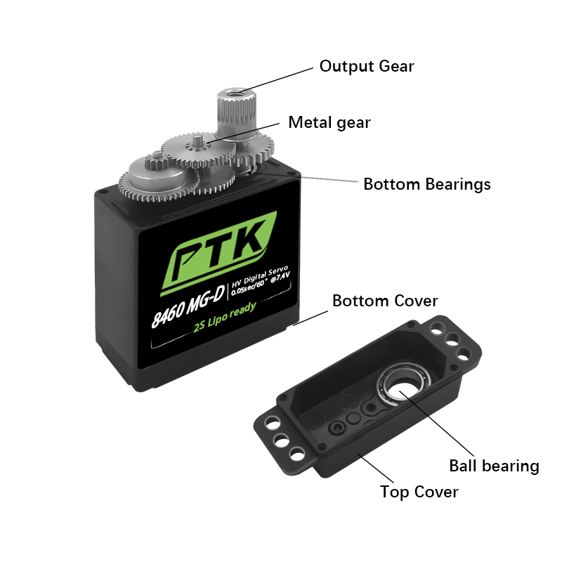 PTK 8460 MG-D9gDigital servo M - Rc Helicopter Servo avis et prix