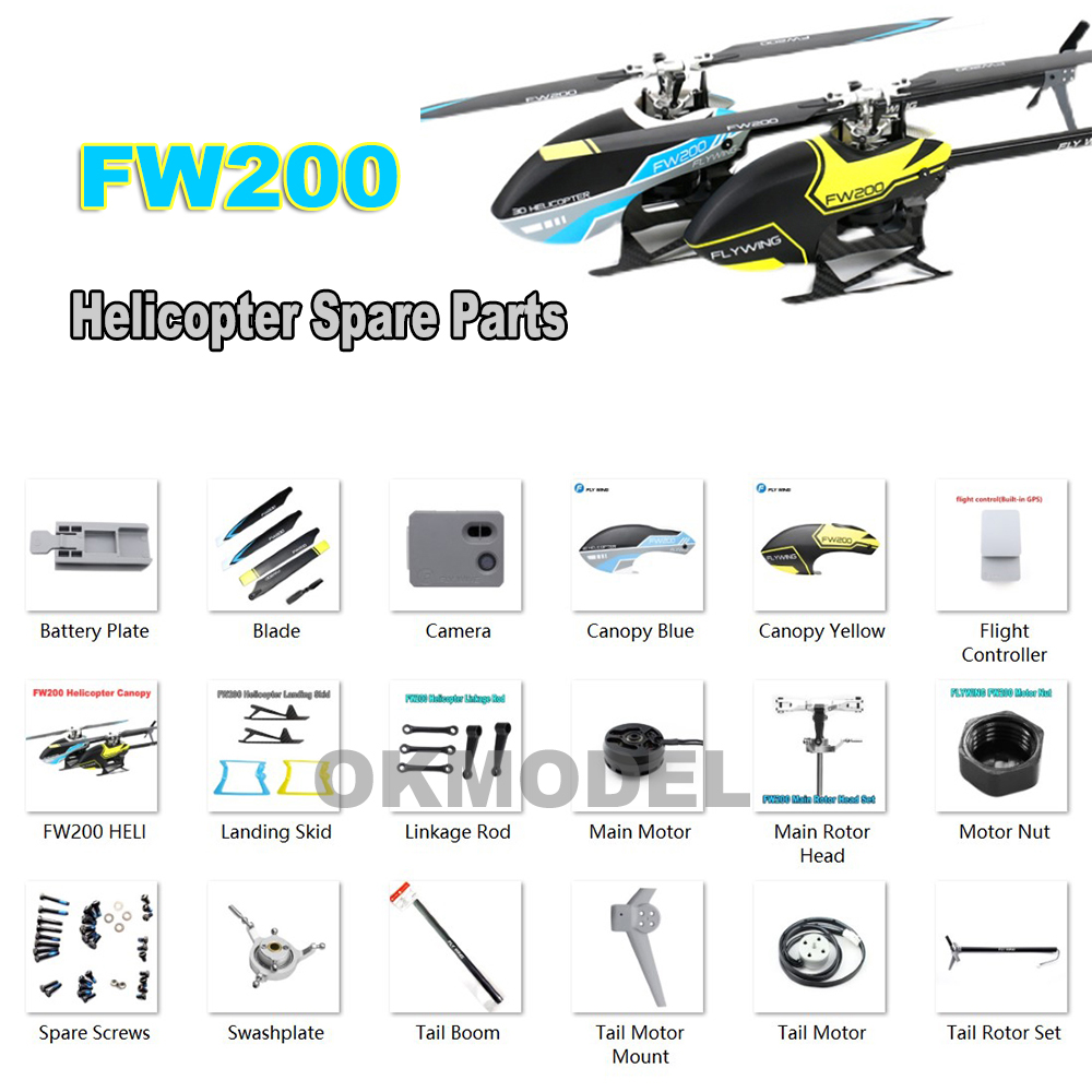 FLYWING FW200 RC Helicopter Pa - Rc Helicopter Bag avis et prix