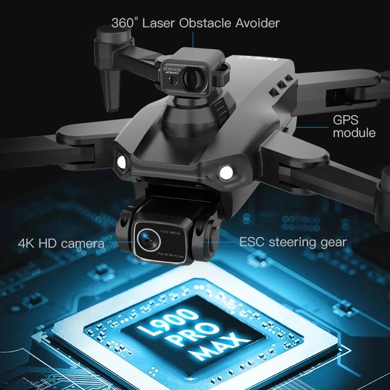 L900 Pro MAX GPS Drone 4K Prof - Rc Helicopter Electric avis et prix