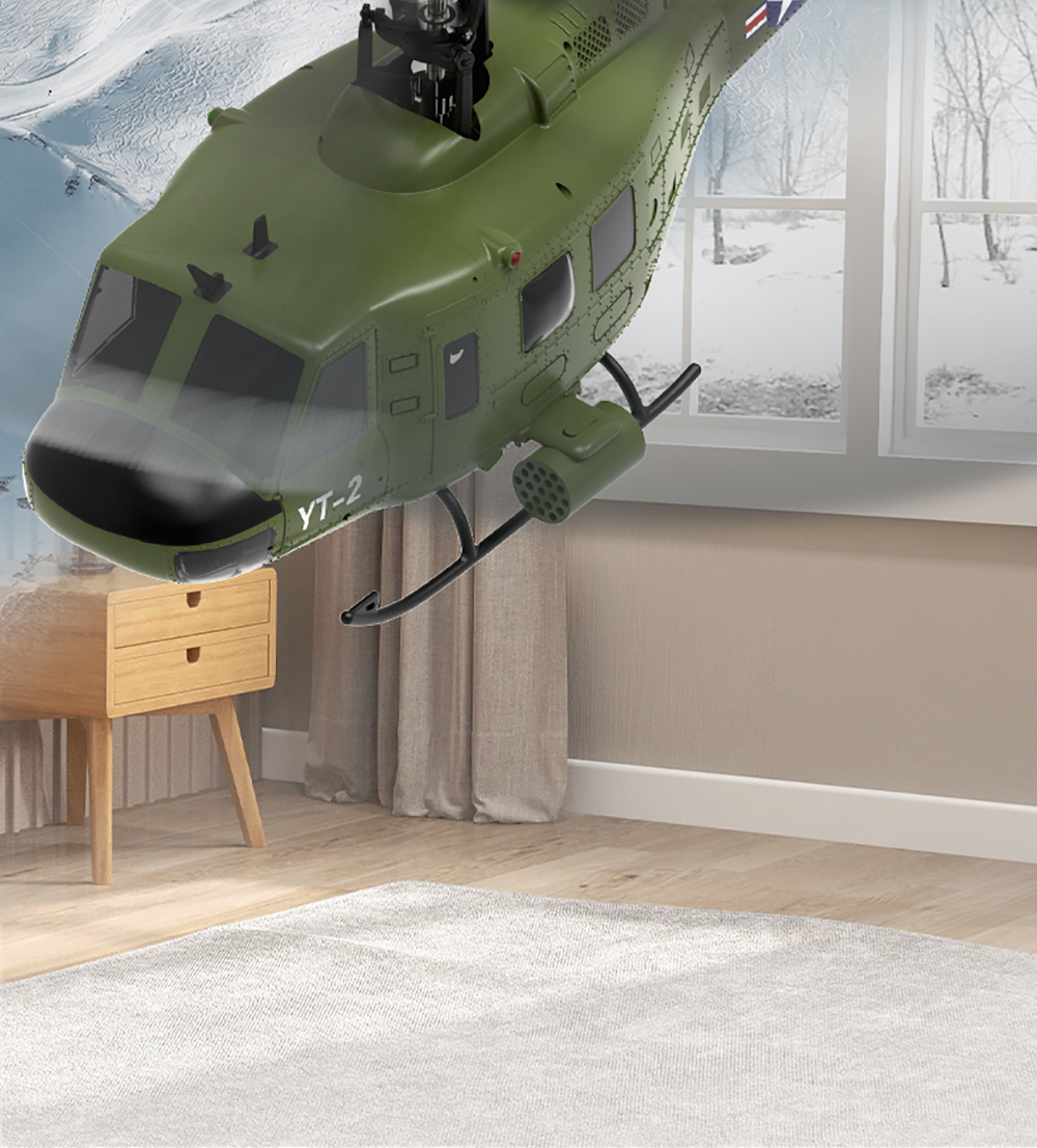 YUXIANG F07 UH-1 Aileronless H - Rc Helicopter Gyro avis et prix