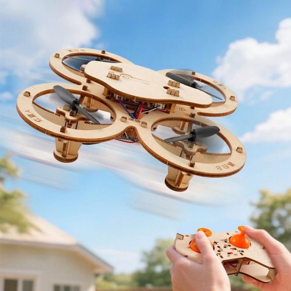 Rc Drone Toy Wooden Drone Puzz - Rc Helicopter Electric avis et prix