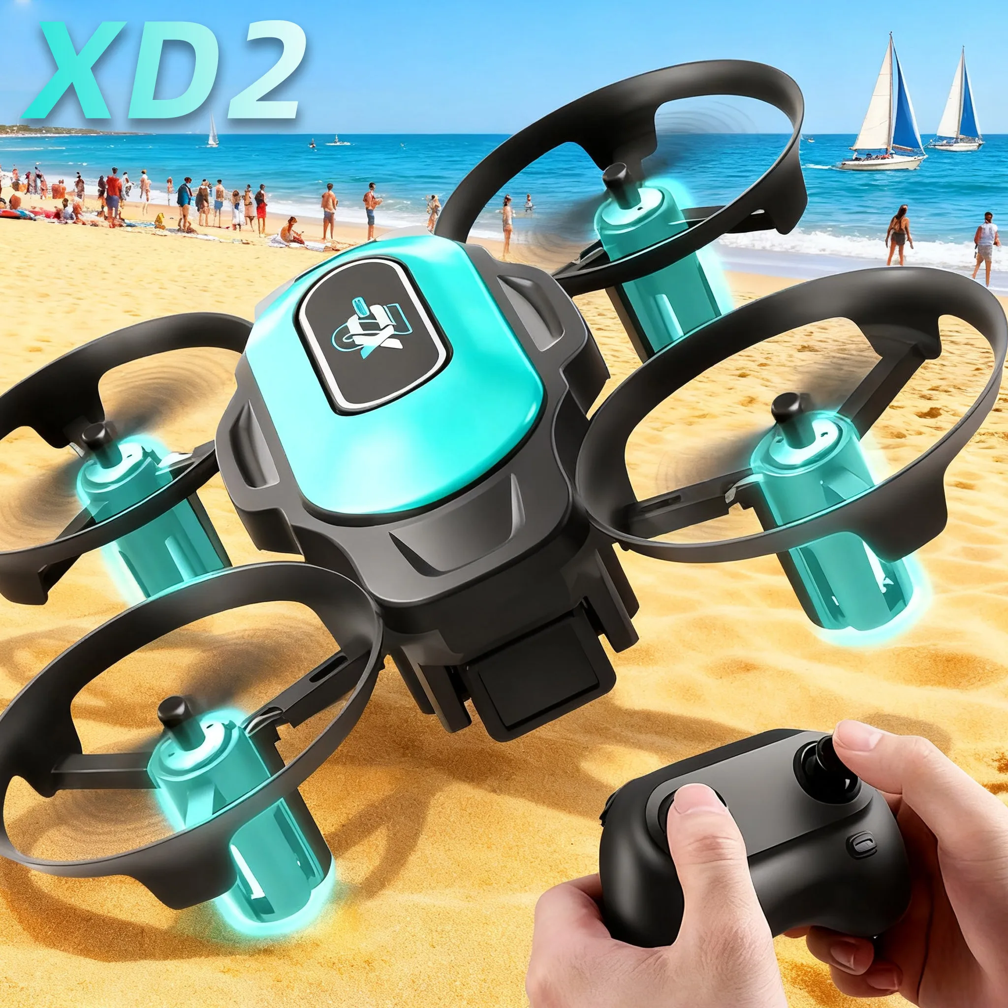 XD2 Mini Drone, 360° Stunt Fli - Rc Helicopter Case avis et prix