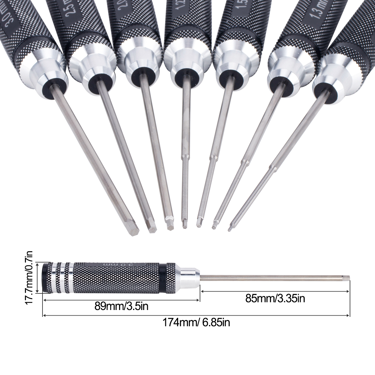 7 IN 1 Steel Hex Socket Profes - Rc Helicopter Tool Kit avis et prix