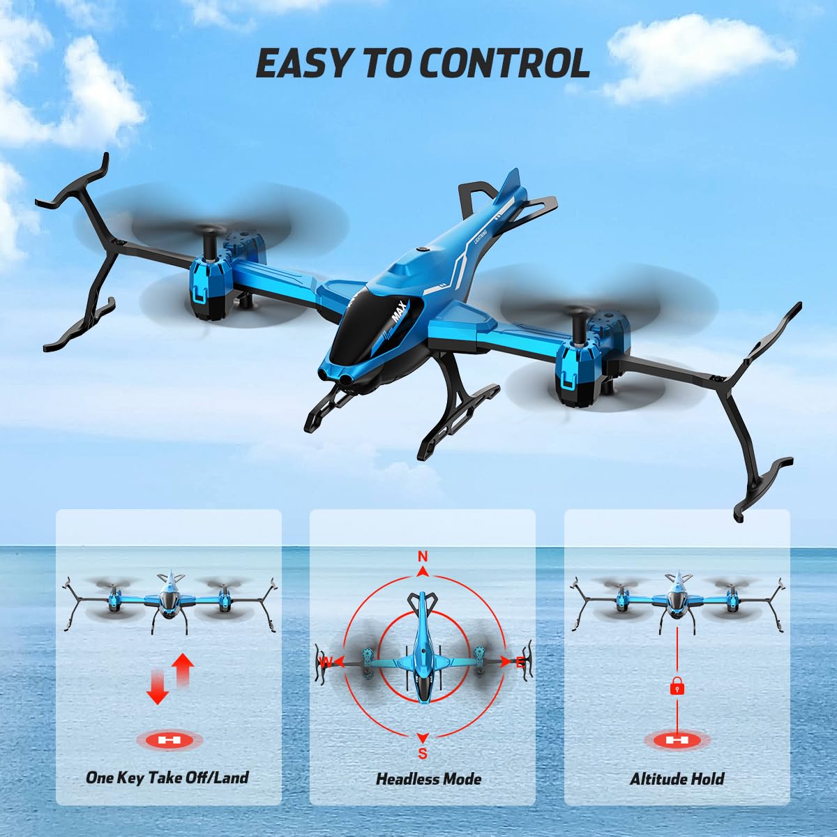 VATOS Super All in 1 Remote Co - Rc Helicopter Case avis et prix