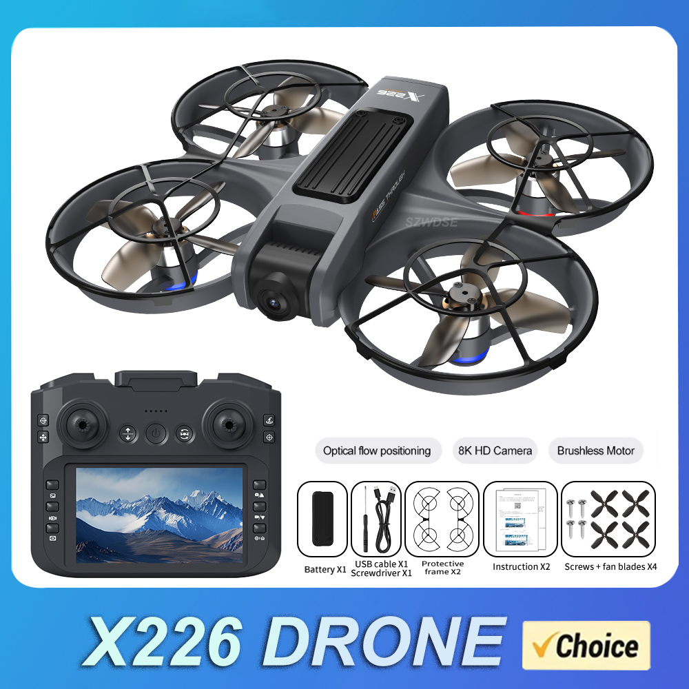 NEW X226 RC Drone 2.4G 5G WIFI - Rc Helicopter Case avis et prix