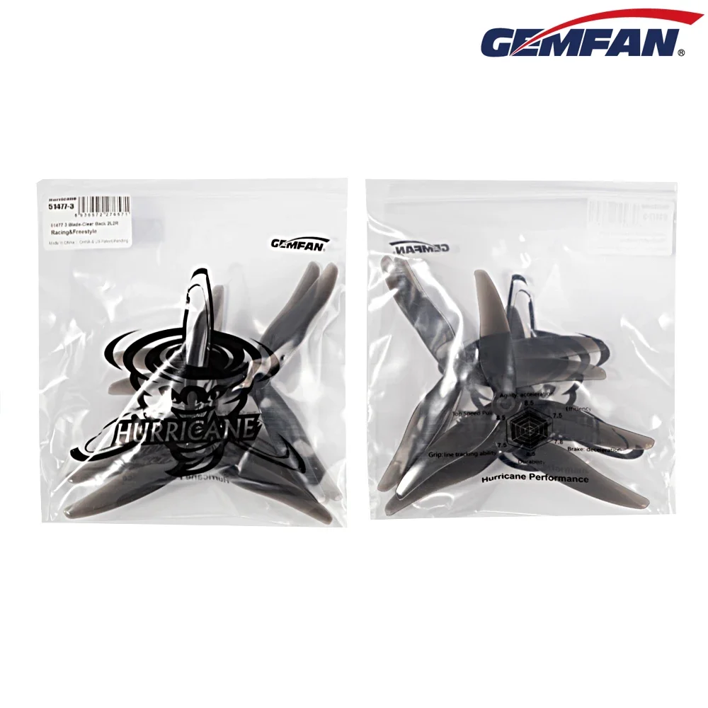 10Pairs (10CW + 10CCW) Gemfan  - Rc Helicopter Blade avis et prix