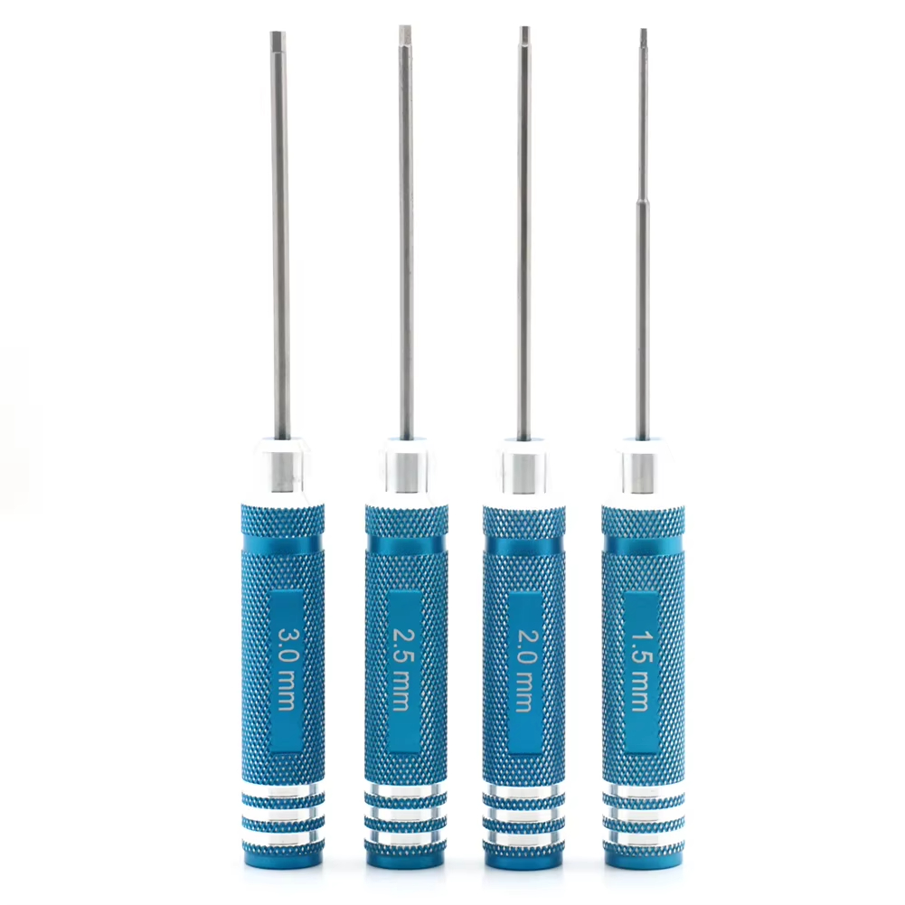 4pcs Hex Screw Driver set Tita - Rc Helicopter Tool Kit avis et prix