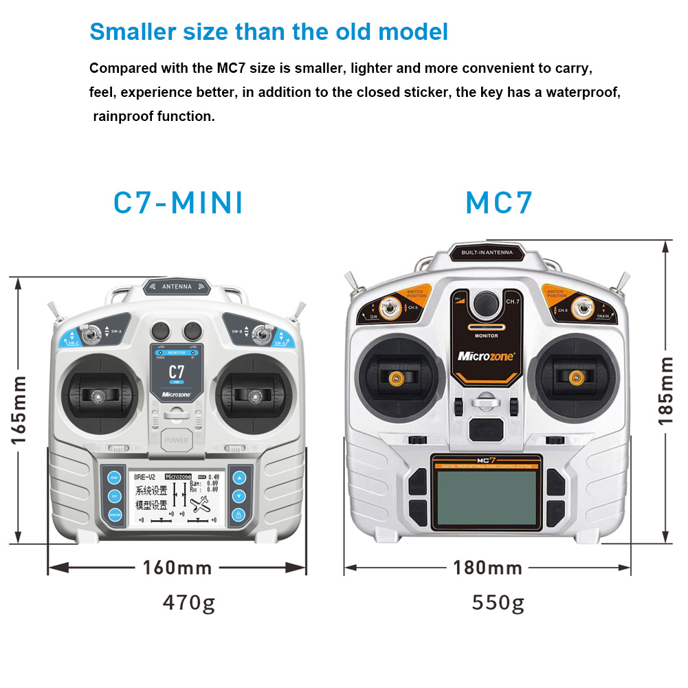 MicroZone MC7 Controller C7 MI - Rc Helicopter Mini avis et prix