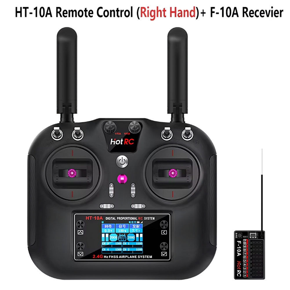 Hotrc HT-10A 2.4G 10CH Transmi - Rc Helicopter Remote Control avis et prix