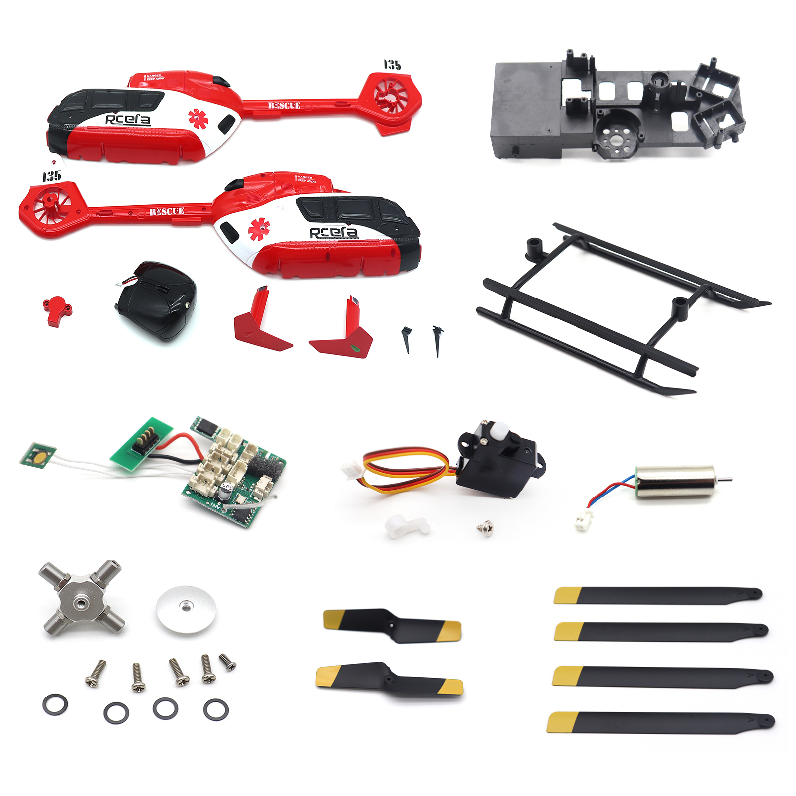 Original Parts for C159 EC-135 - Rc Helicopter Servo avis et prix