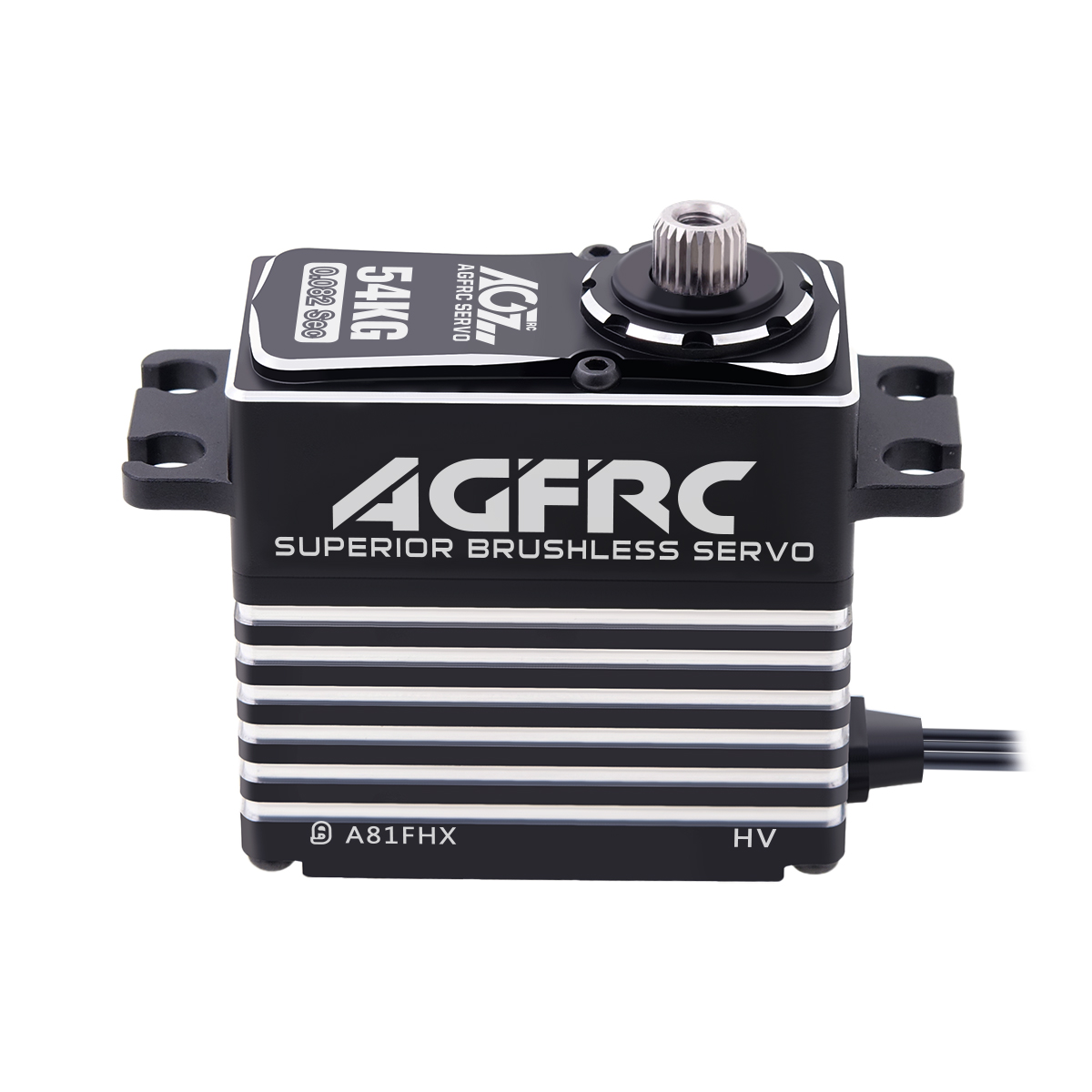 AGFRC A81FHX 54KG HV 4-Pole Br - Rc Helicopter Large avis et prix