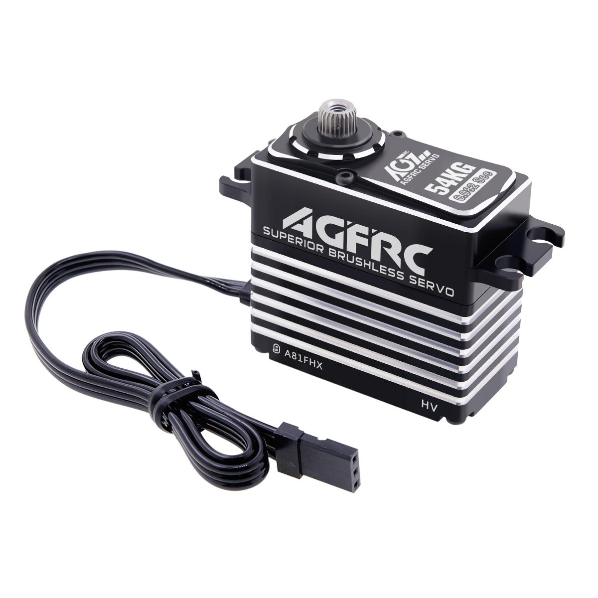 AGFRC A81FHX 54KG HV 4-Pole Br - Rc Helicopter Large avis et prix