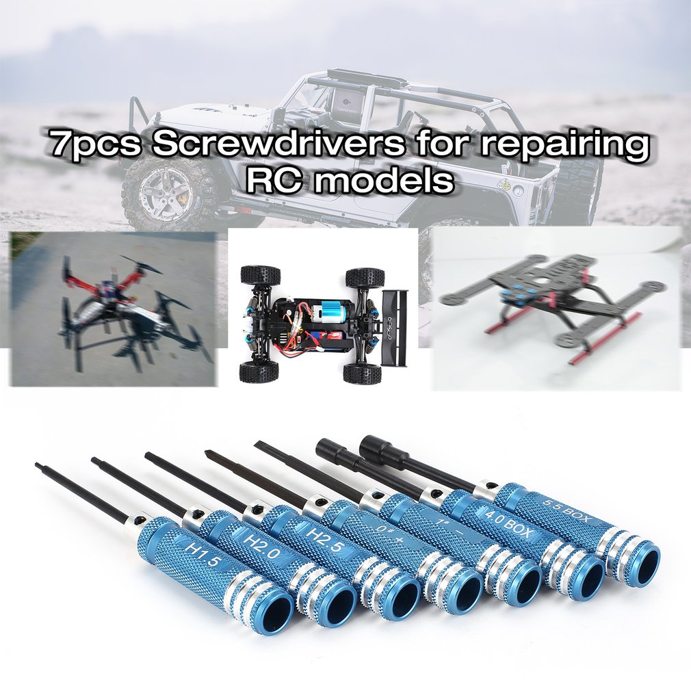 YSIDO 7Pcs 1.5 2.0 2.5mm Hex S - Rc Helicopter Tool Kit avis et prix