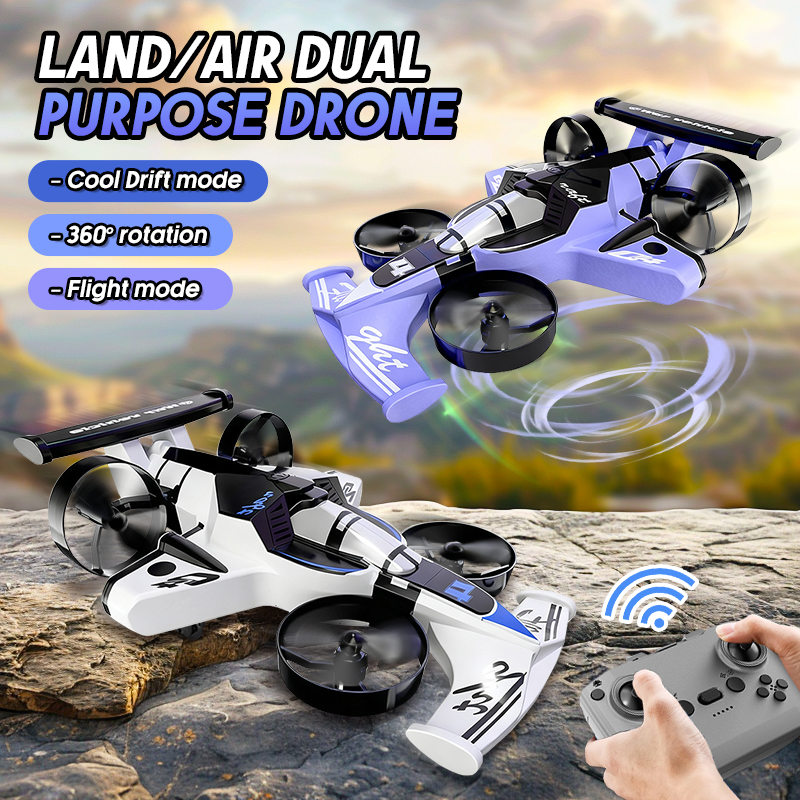 2in1 Mini Drone Air-Ground Fly - Rc Helicopter Case avis et prix