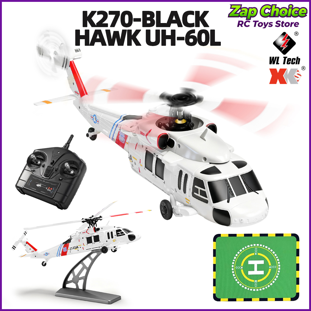 Wltoys K270 Black Hawk UH-60L  - Rc Helicopter Gyro avis et prix