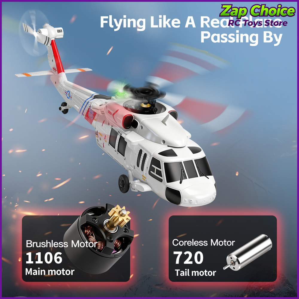 Wltoys K270 Black Hawk UH-60L  - Rc Helicopter Gyro avis et prix