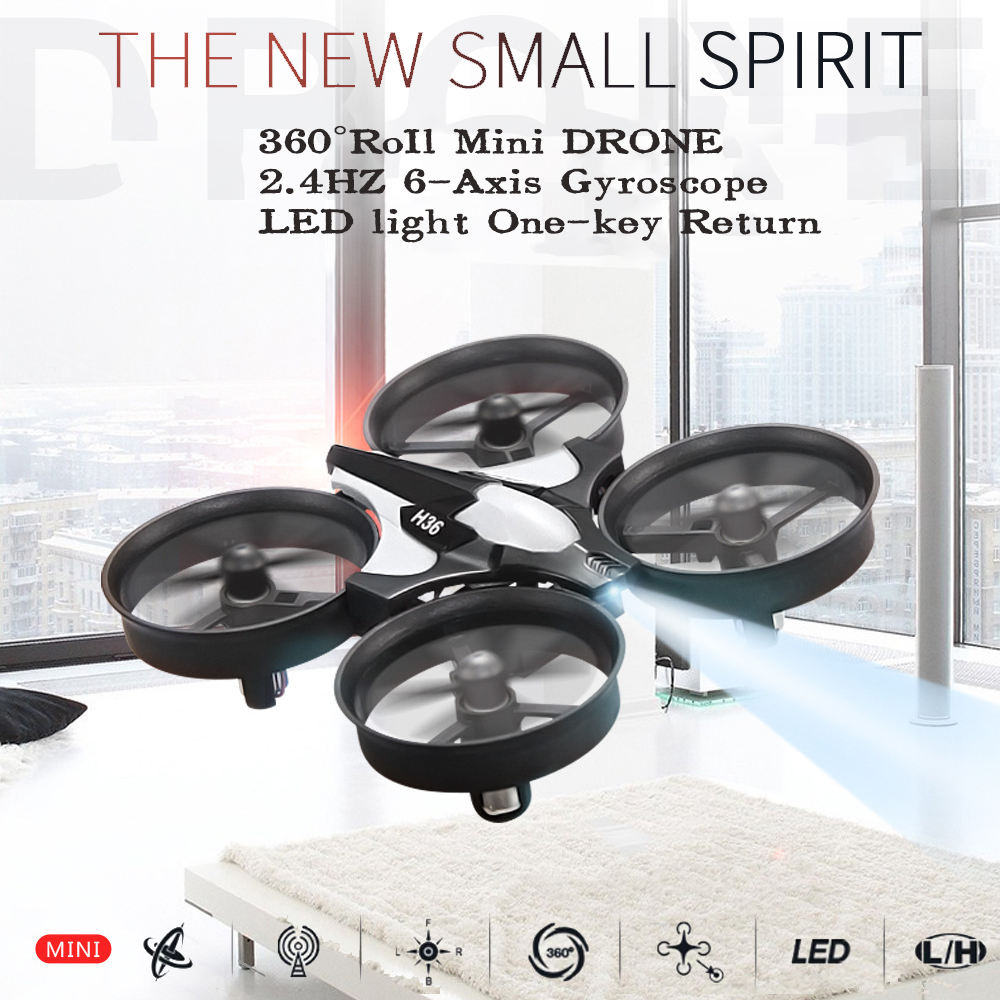 jjrc H36 Mini Drone 3D Flip He - Rc Helicopter Case avis et prix