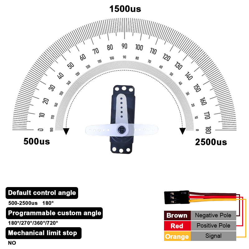 PTK 7452 MG-D 9g Digital Servo - Rc Helicopter Servo avis et prix