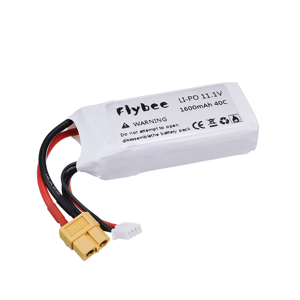 2pcs High Rate 40C 11.1V 1600m - Rc Helicopter Battery avis et prix