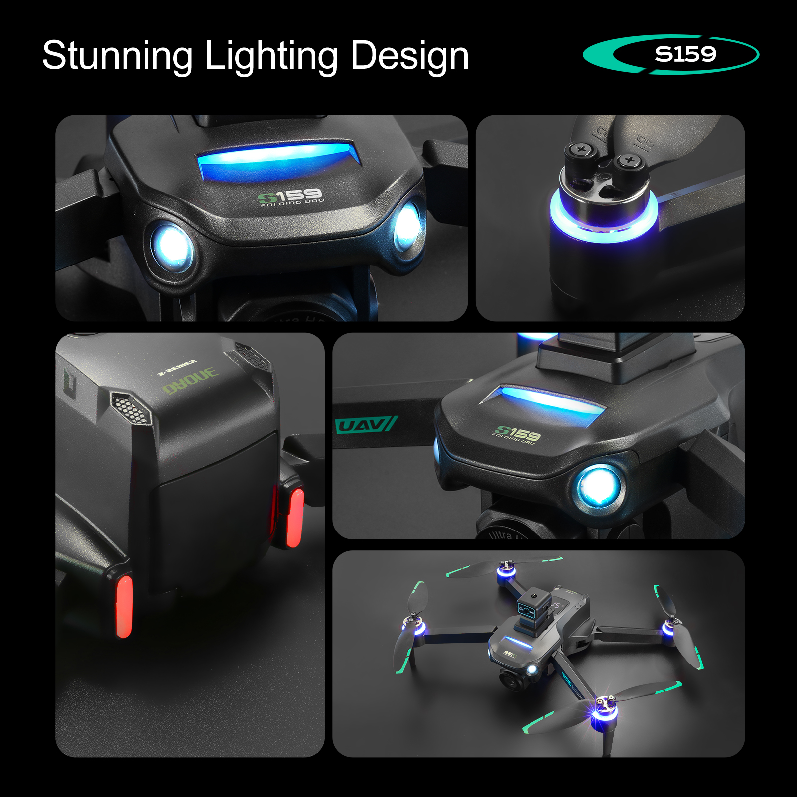 S159 GPS Drone 4K Profesional  - Rc Helicopter Electric avis et prix